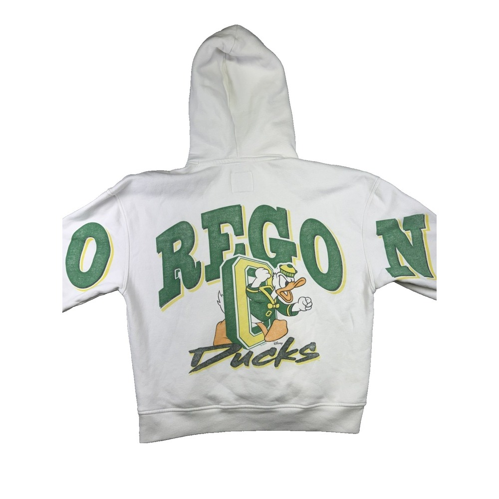 Oregon Ducks Football Hoodie Disney Size Small Donald Duck Hollister Sweatshirt